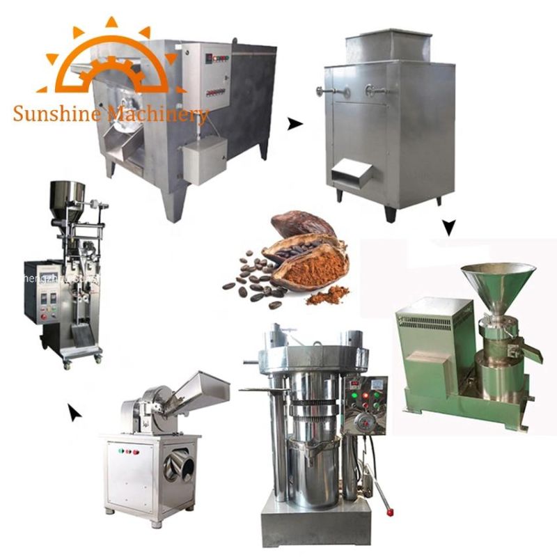 Electromagnetic Heating Stainless Steel Nut Cocoa Bean Roaster