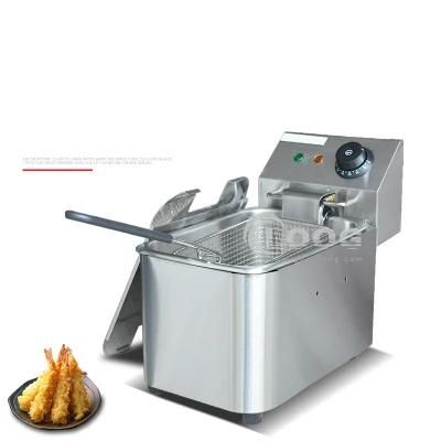 Commercial Kitchen Equipment Big Capacity Chicken Wings Fries Fried Electric Deep Fryer ...