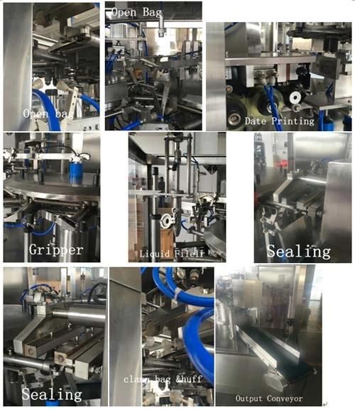 Automatic Packaging Machine for Zipper Pouch Packing Dried Manggo