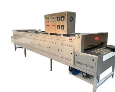Bakery Equipment Electric 8 Meters Infrared Chain Conveyor Belt Tunnel Oven