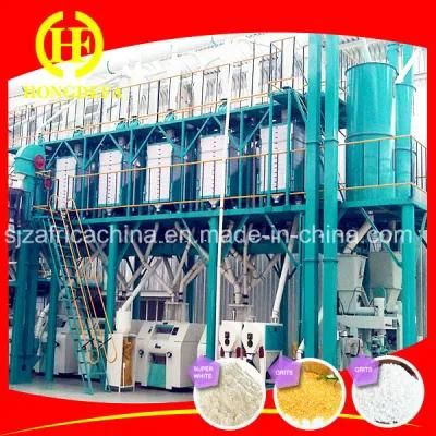 100t/24h Corn Flour Mill Corn Milling Machine with Price