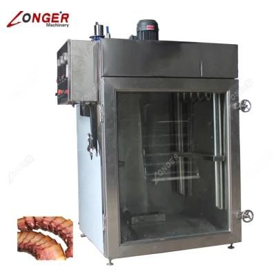 Full Stainless Steel Smoked Fish Machine Meat Smoking House