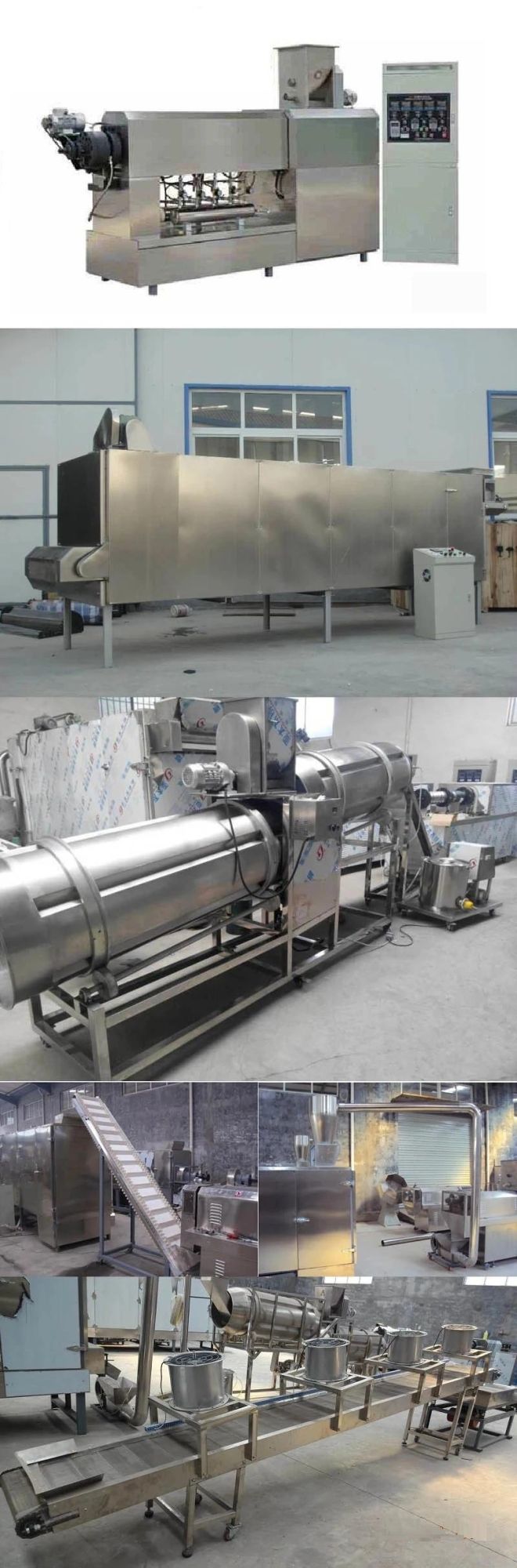Industrial Doritos Tortilla Corn Chips Production Line Food Making Machine