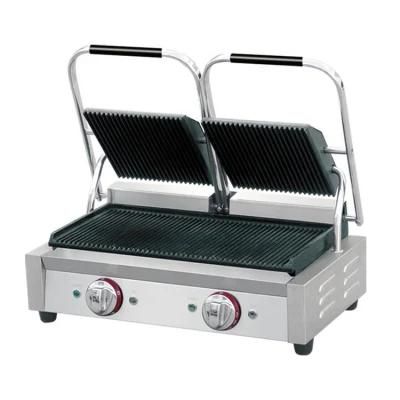 Kitchen Cooking Equipment Commercial Rise-Fall Style Electric Griddle for Hotel