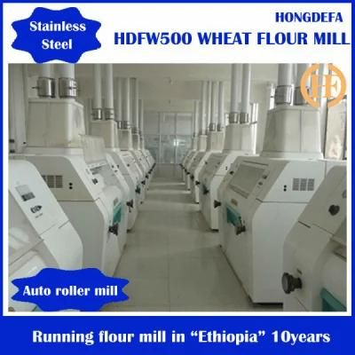 Wheat Flour Roller Mill with Flour Mill Machine