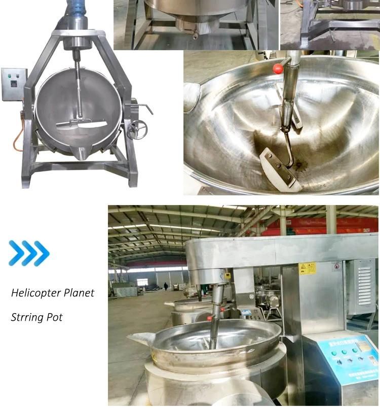 High Quality Jacketed Kettle Steam Pot Cooking Pot