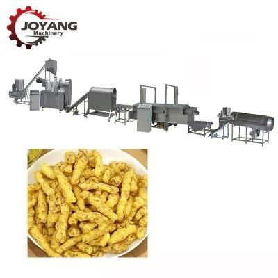 Fried Kurkure Cheetos Nik Naks Snacks Making Machine