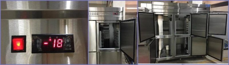 Restaurant Food Equipment for Freezer/ Refrigerator with 6 Doors