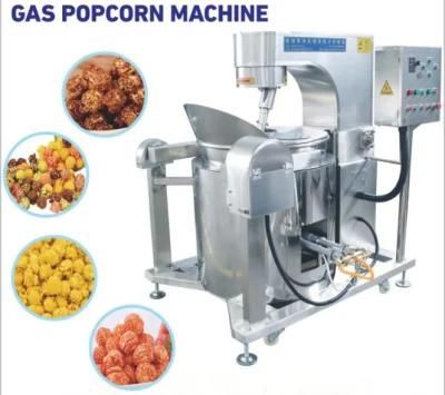 China Manufacturer Caramelized Popcorn Making Machine Gas Mushroom Popcorn Machine ...