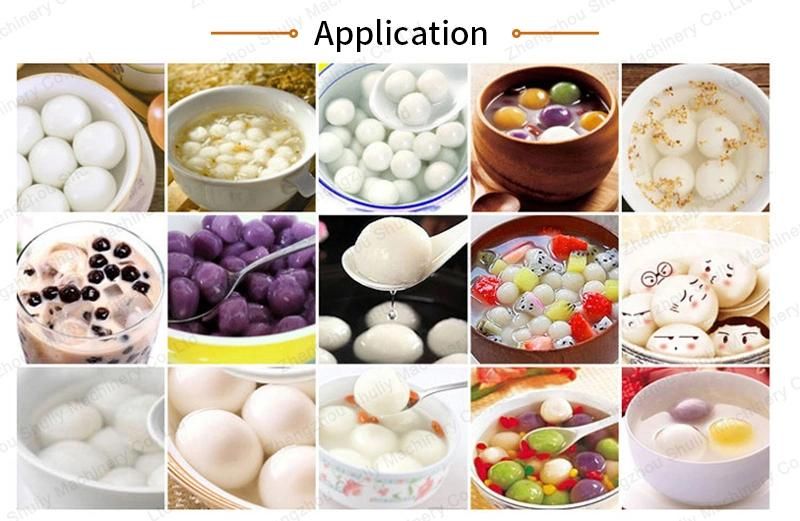 High Quality Popping Bubble Tea Boba Tapioca Pearls Making Machine