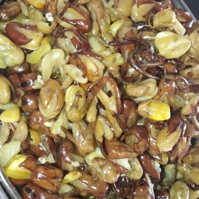 Conveyor Belt Frying Machinery Fava Beans Fries Machine
