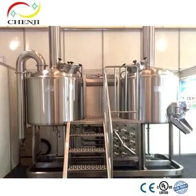 Completely Fully Set of Beer Brewery Equipment with Dimple Jacket