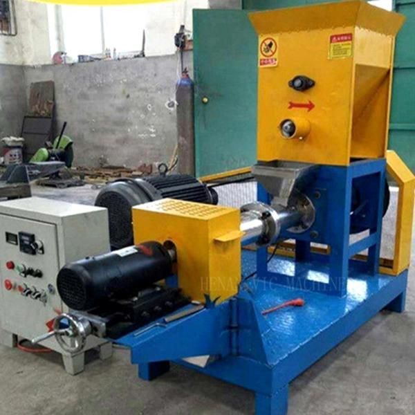 40kg/h most stable feed extruder floating fish feed pellet machine