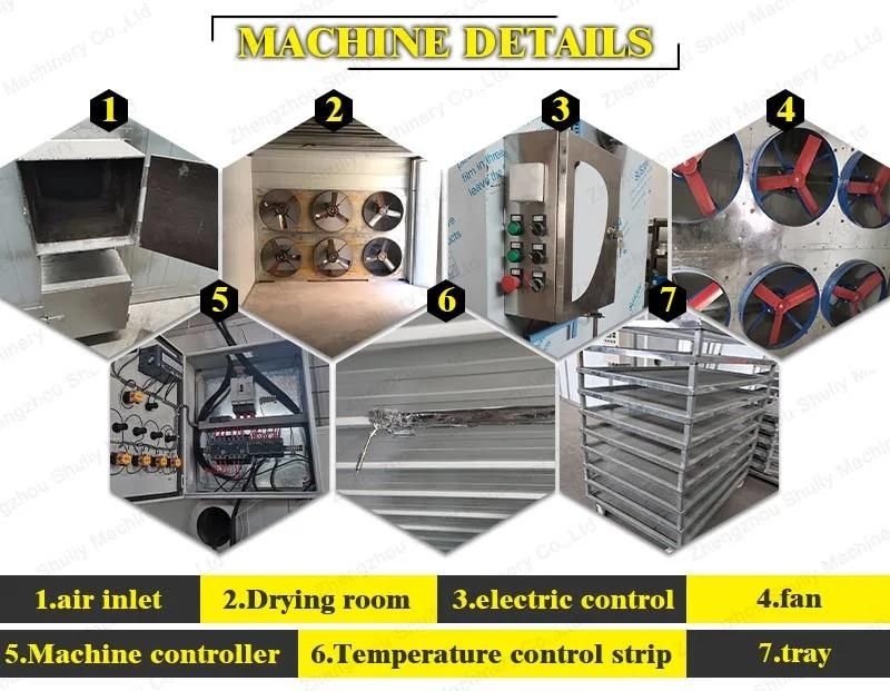 Large Output Capacity Dehydrating Drying Machine