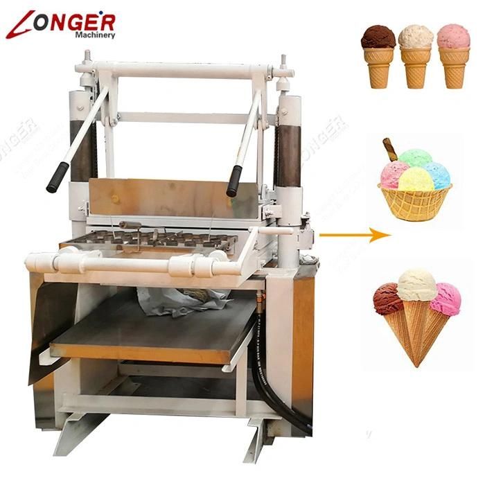 Commercial Cone Wafer Ice Cream Cone Making Machine for Sale