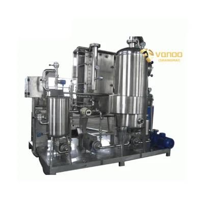 Compact Structure Effect Industrial Rotary Multi Ethanol Falling Film Evaporator