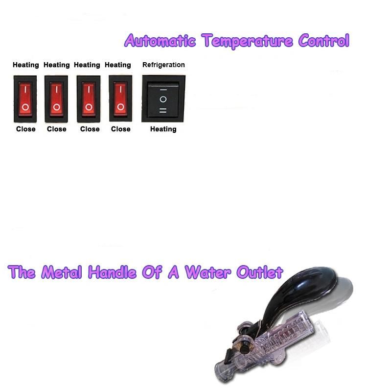 Cold & Heat 4 Tanks Juice Dispenser