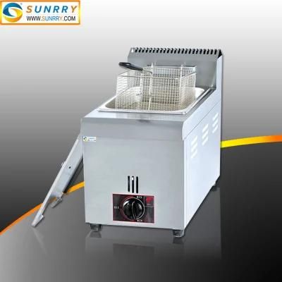 2018 New Model Commercial Gas 1 Tank Fryer