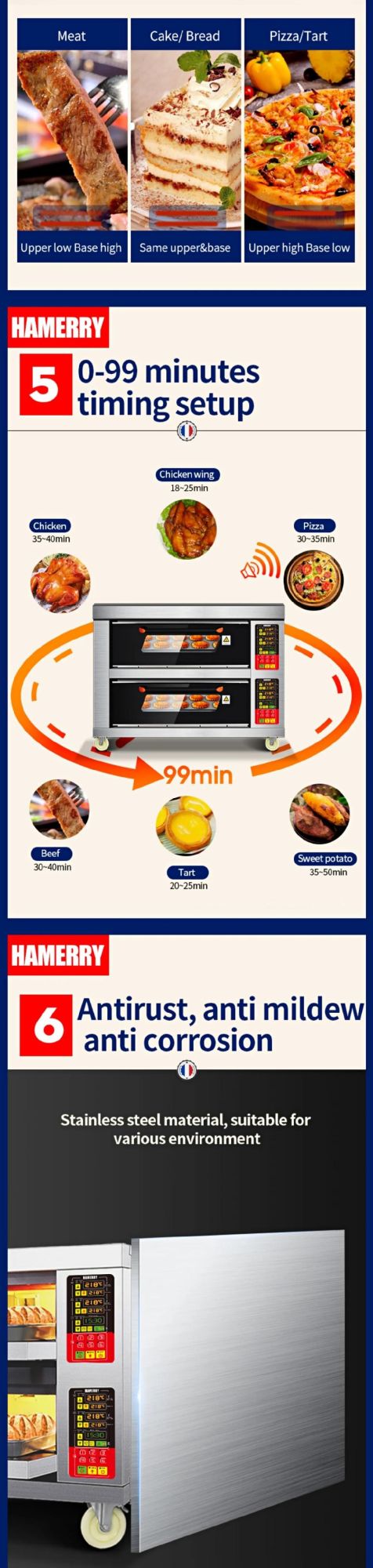 China Manufactured Electric Pizza Oven Flexible Choices for Bread Bakery High Quality