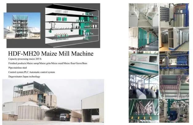 Zambia Maize Flour Mill Maize Milling Plant