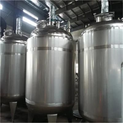 Double Layer Jacketed Heating Mixing Tank with Temperature Control