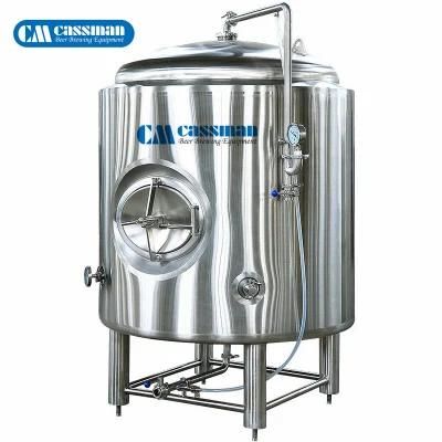 Cassman Micro Brewery Beer Brewing Equipment Bright Beer Tank