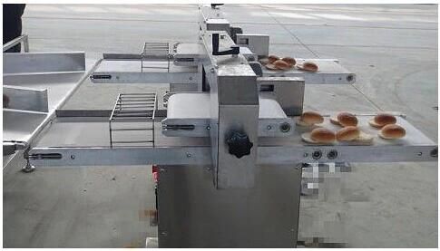 Commerical Horizontal Hamburger Burger Bread Buns Slicer Machine