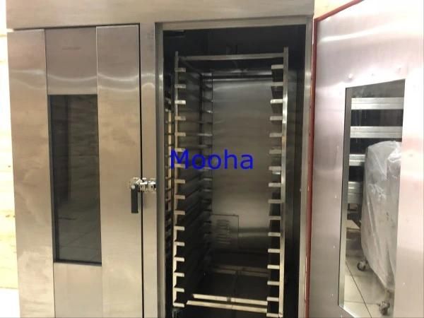 Commercial Bread Dough Proofer High Capacity Baked Food Bakery Production Line Snacks Dough Prover 64 Trays Dough Proofer