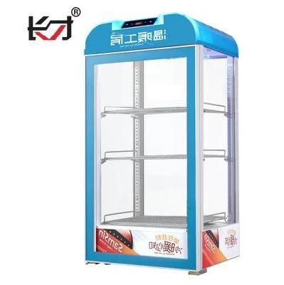 Sr-80 Colorful Electric Cabinet Hot Drink Hot Food Beverage Warmer Display Warmer Showcase