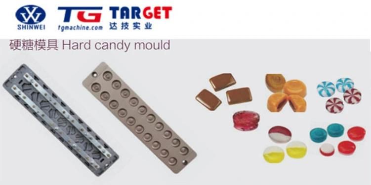 Candy Mould for Hard Candy and Jelly Gummy Candy Stainless Steel Mould and Silicone Mould