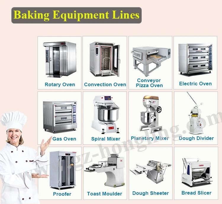 China Commercial Bakery Equipment Glass Door Electric Deck Oven