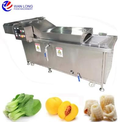 Industrial Large Capacity Fruit Mango Papaya Corn Blanching Pre-Cooking Boiling Machine