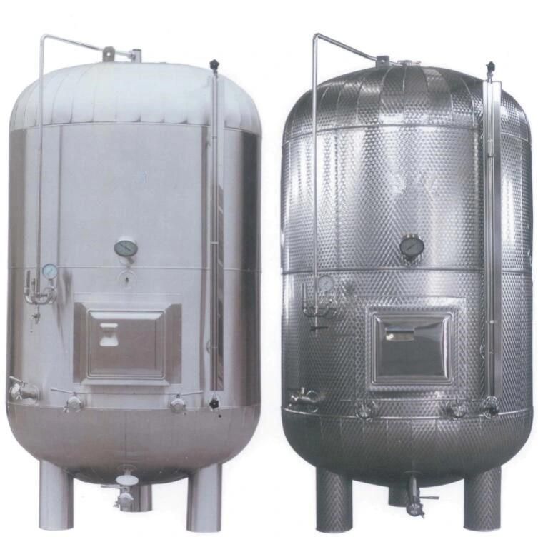 5000L 10000L Stainless Steel Pressure Mixing Reaction Holding Buffer Tank