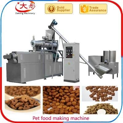 Twin Screw Dry Dog Feed Processing Machine