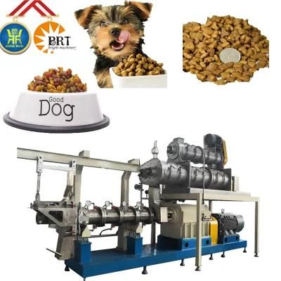 China Jinan New Type Arrival Expanded Pet Food Extruder Fish Dog Pet Food Processing ...