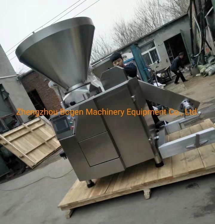 Sausage Making Machine Big Capacity 6000kg Sausage Filler Sausage Stuffer Vacuum Stuffer