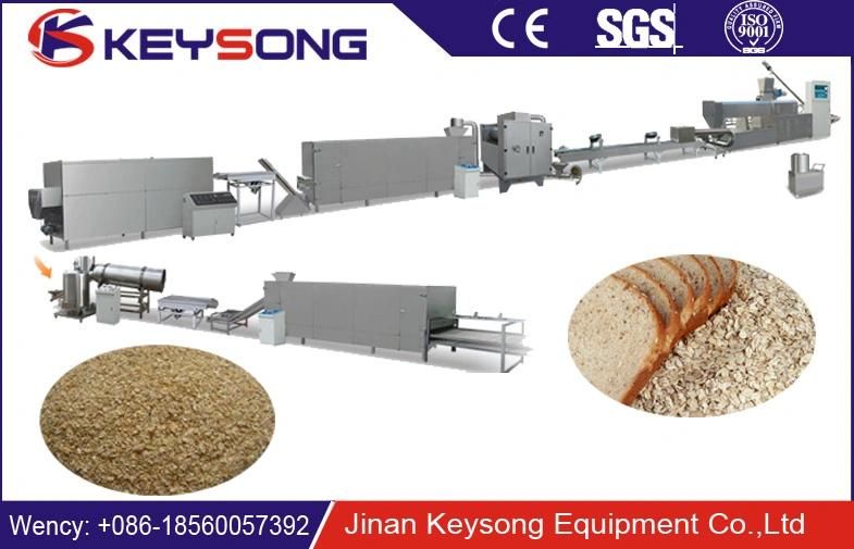 Automatic Cereal Breakfast Corn Flakes Production Line Pop Corn Machinery