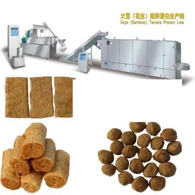 Factory Textured Soya Protein Food Making Extruder