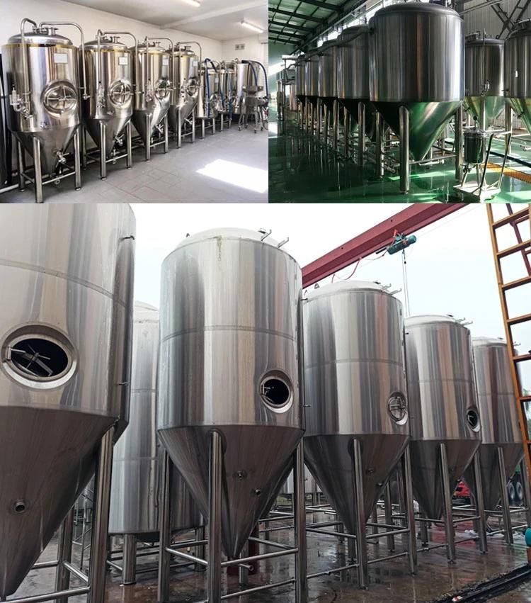 200 Gallon High Quality Fermentation Tank Stainless Steel SUS 304 Fermentation Tanks Fermenter Beer Brewhouse Equipment