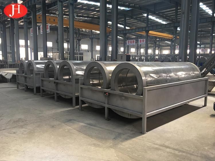 Electric Stainless Steel Garri Fryer Cassava Starch Production Line