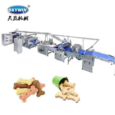 Skywin Customized Hello Panda and Cracker Biscuit Making Machine Production Line Cream ...