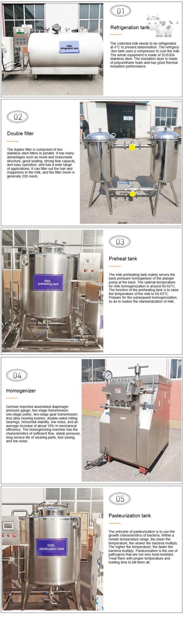 Food Grade Yogurt Production Line Small Scale Automatic Yogurt Making Machine