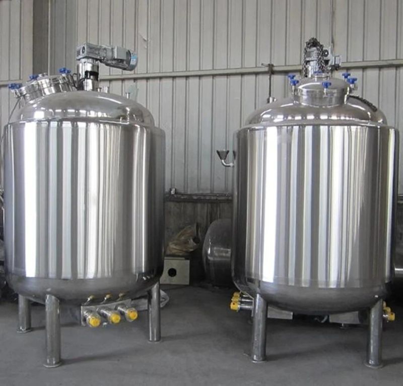 1000L 3000L 5000L Milk Porridge Soup Paste Cereal Mix Tank