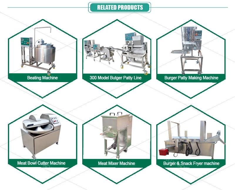 Continuous Breadcrumbs Coating Machine for Burger Patty Fish Cake (WYSK-200)
