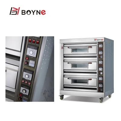 Six Trays Industrial Baking Oven Heating by Infrared Rays