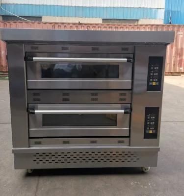 Luxury 3 Deck 9 Pans Electric Oven for Bakery Shop