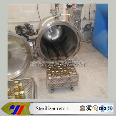 Horizontal Steam Heating Sterilizer Equipment