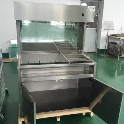 Commercial Free Standing Chips Display Warmer Chips Dump