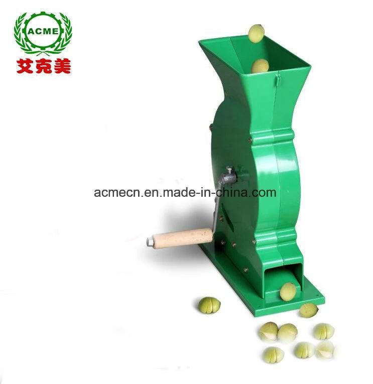 Mini Manual Fresh Lotus Decorticator Green Lotus Seed Husking Machine