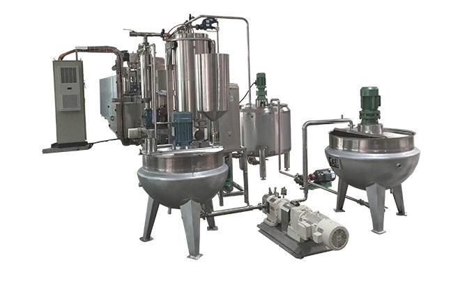 Jelly Production Line Jelly Depositing Fruit Candy Making Machine